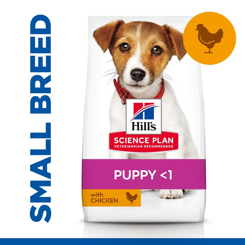 Hill's Science Plan Puppy Small & Mini Dry Food Chicken Flavour 3kg