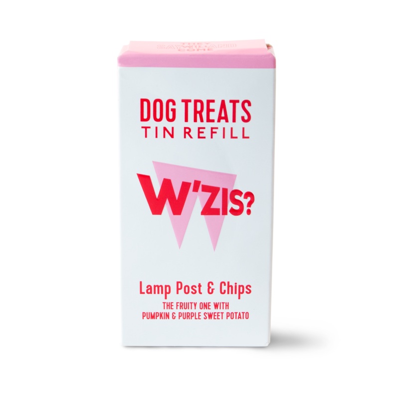 WZIS Lamp Post & Chips 1-Calorie Dog Treat Carton Fruity Flavour 48g