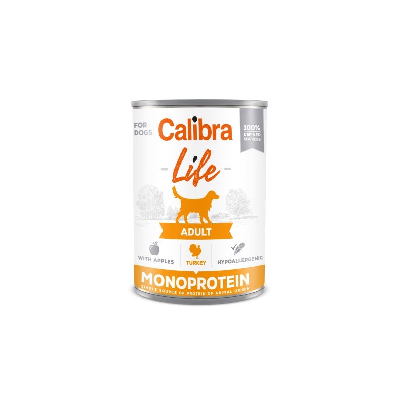 Calibra Dog Life Can Adult Turkey & Apples