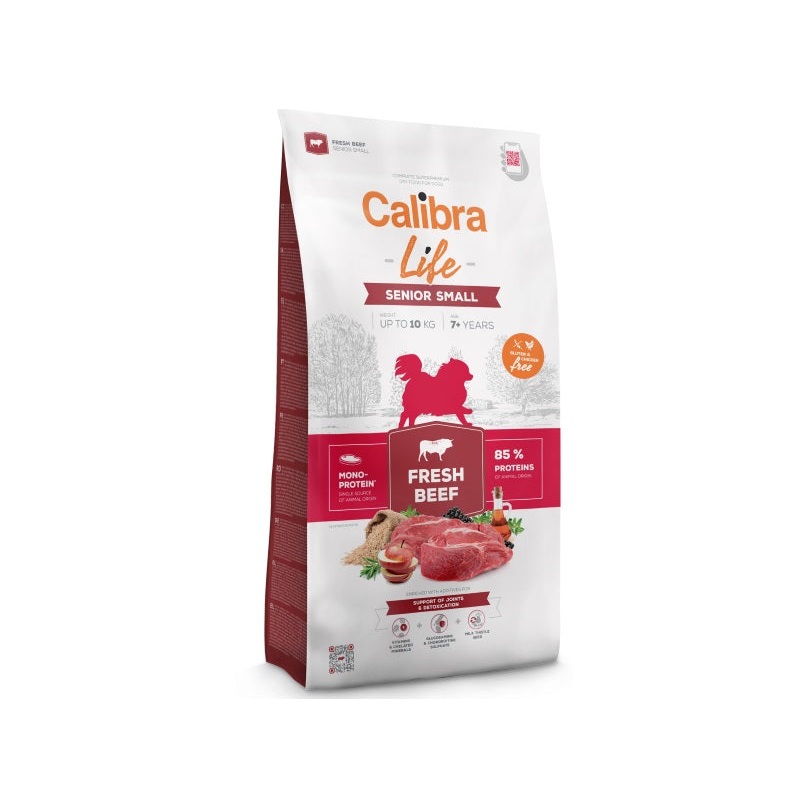 Calibra Dog Life Senior Small Fresh Beef