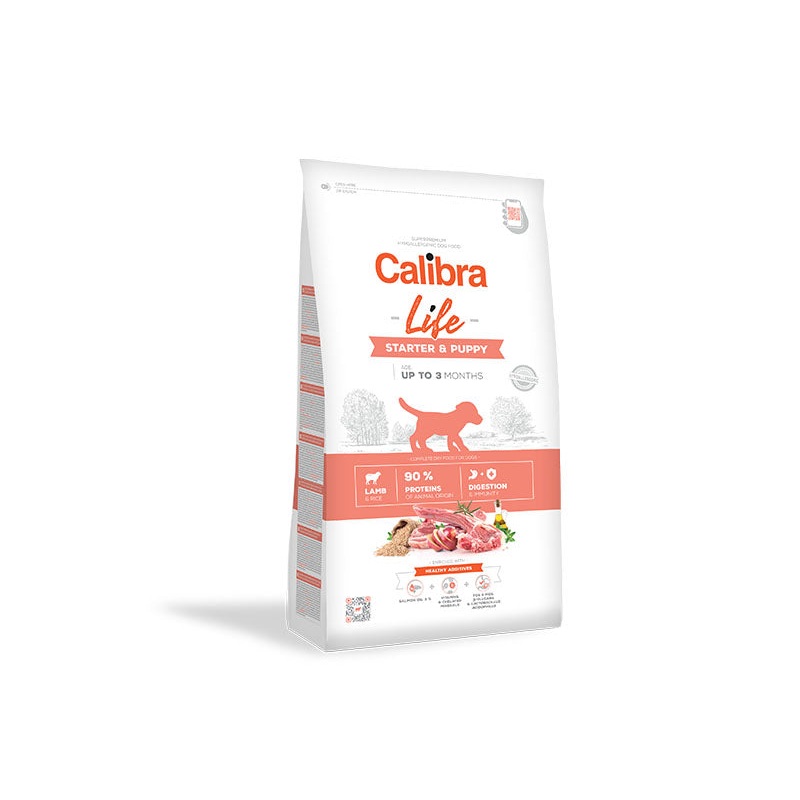 Calibra Dog Life Starter & Puppy Lamb