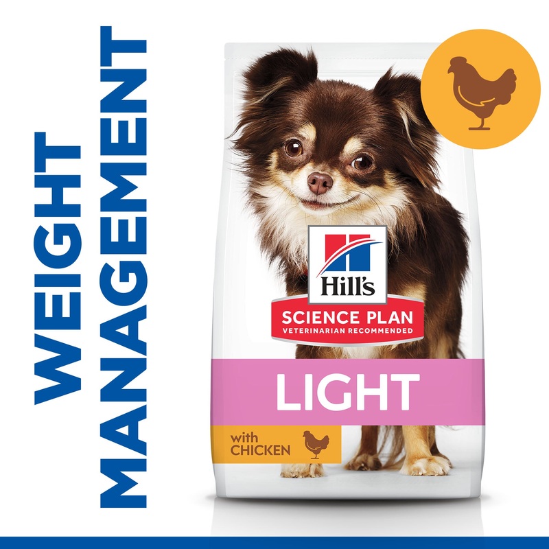 Hill's Science Plan Adult Light Small & Mini Dry Dog Food Chicken Flavour 1.5kg