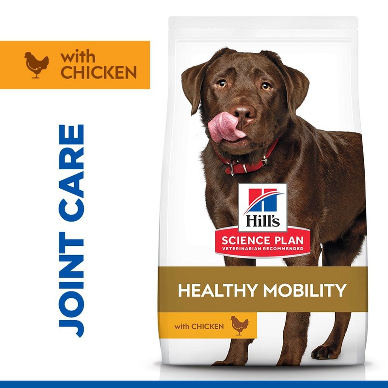 Hill's Science Plan Healthy Mobility Adult Large Breed Dry Dog Food with Chicken 14kg