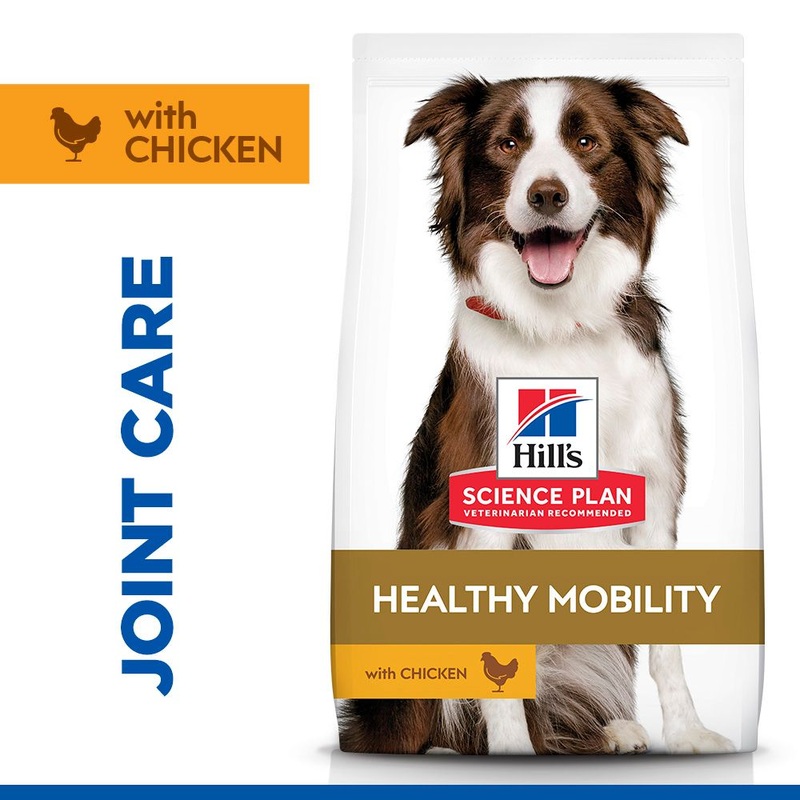 Hill's Science Plan Healthy Mobility Adult Medium Breed Dry Dog Food with Chicken 14kg