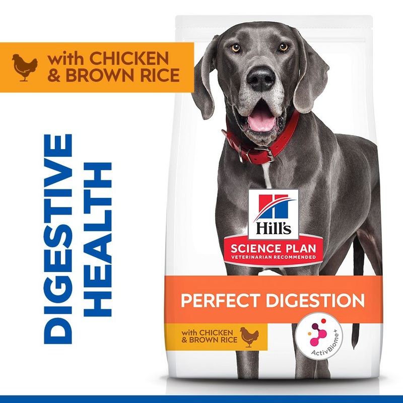 Hill's Science Plan Perfect Digestion Adult Large Dry Dog Food Chicken & Brown Rice 14kg