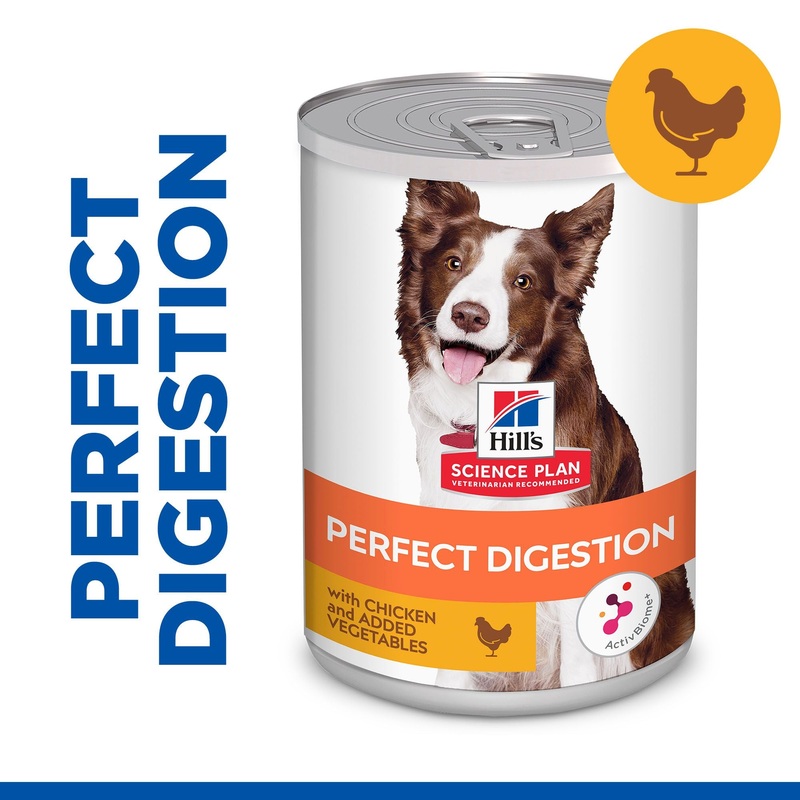 Hill's Science Plan Perfect Digestion Adult Wet Dog Food with Chicken