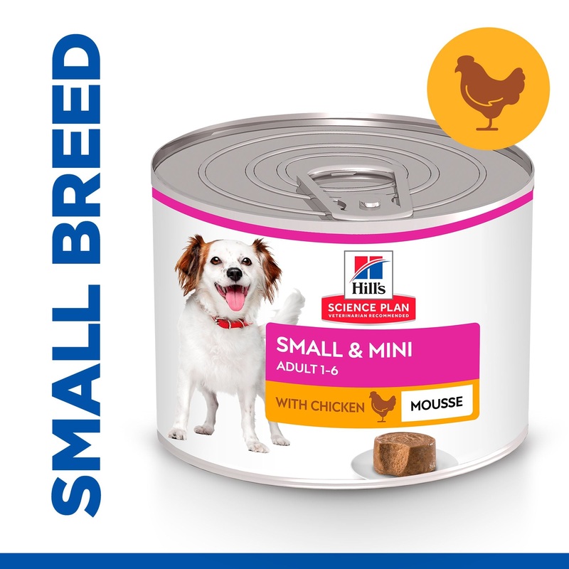 Hill's Science Plan Small & Mini Adult Chicken Mousse