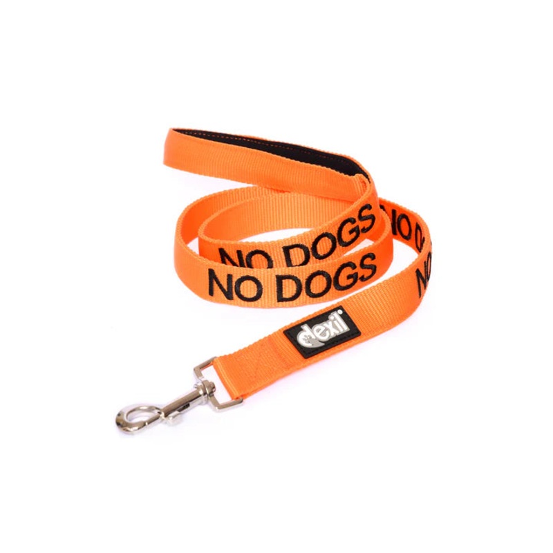 "No Dogs" Dog Lead by Friendly Dog Collars