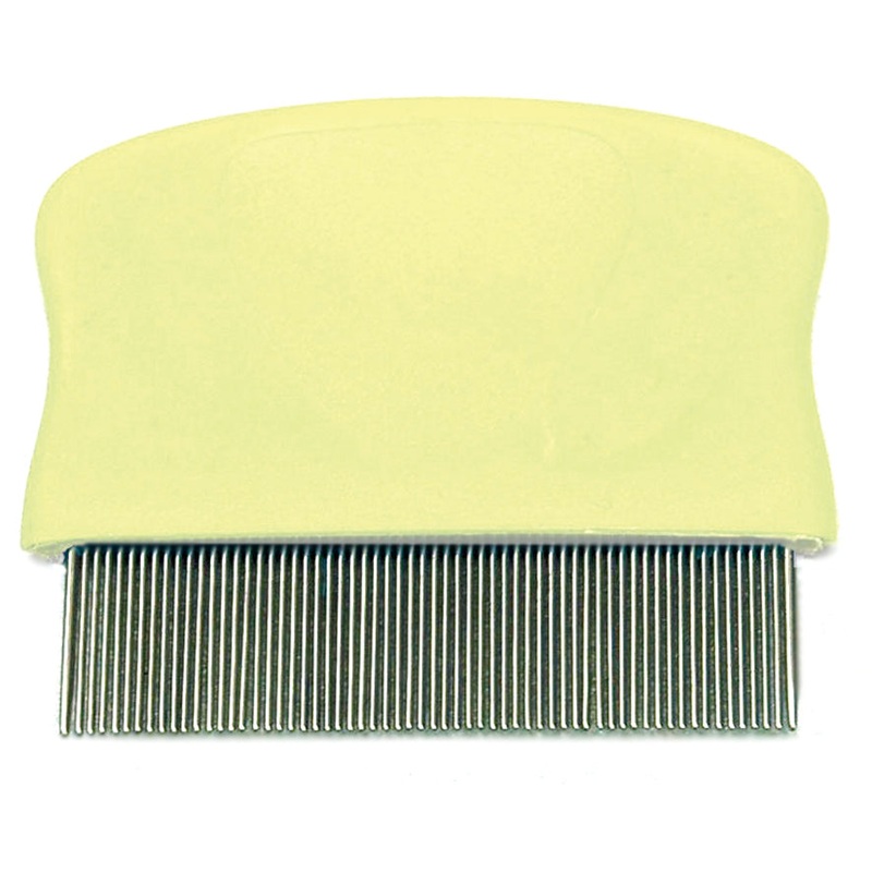 Plastic Back Flea Comb