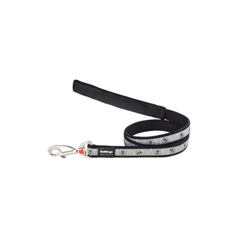Red Dingo Bumble Bee Black Dog Lead