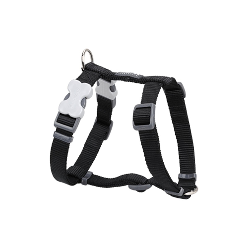 Red Dingo Classic Black Dog Harness