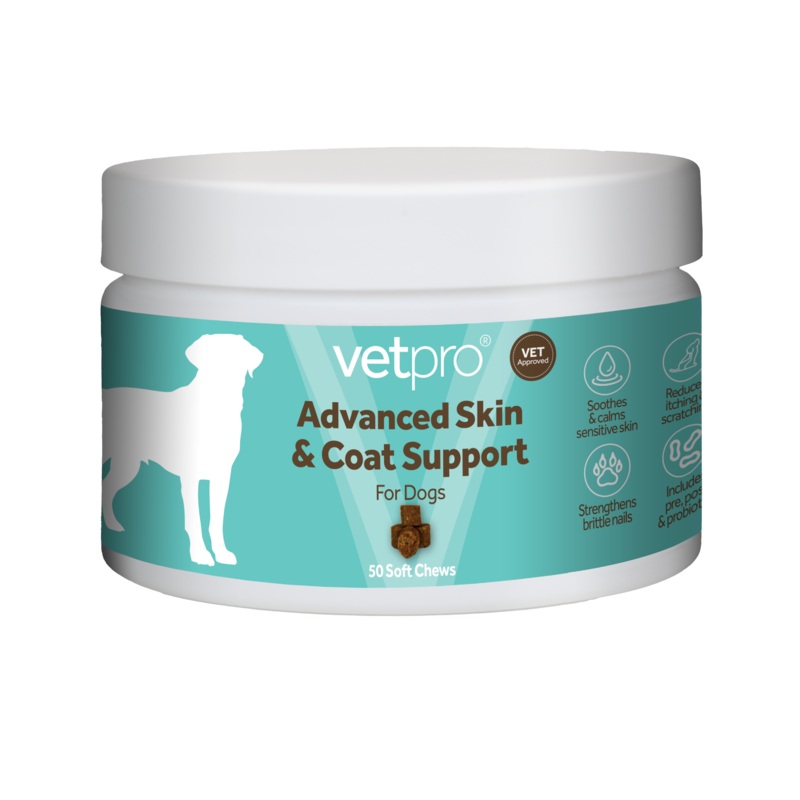 Vetpro Chews Advanced Skin & Coat Support (50 pack)
