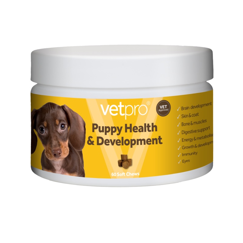 Vetpro Chews Puppy Health & Development (60 pack)