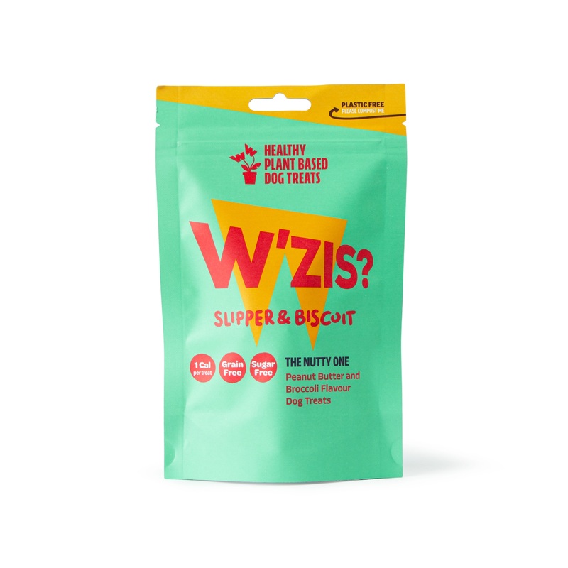 WZIS Slipper & Biscuit 1-Calorie Dog Treat Pouch Nutty Flavour 80g