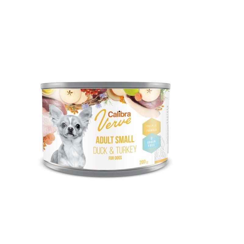 Calibra Dog Verve GF Adult Small Duck & Turkey