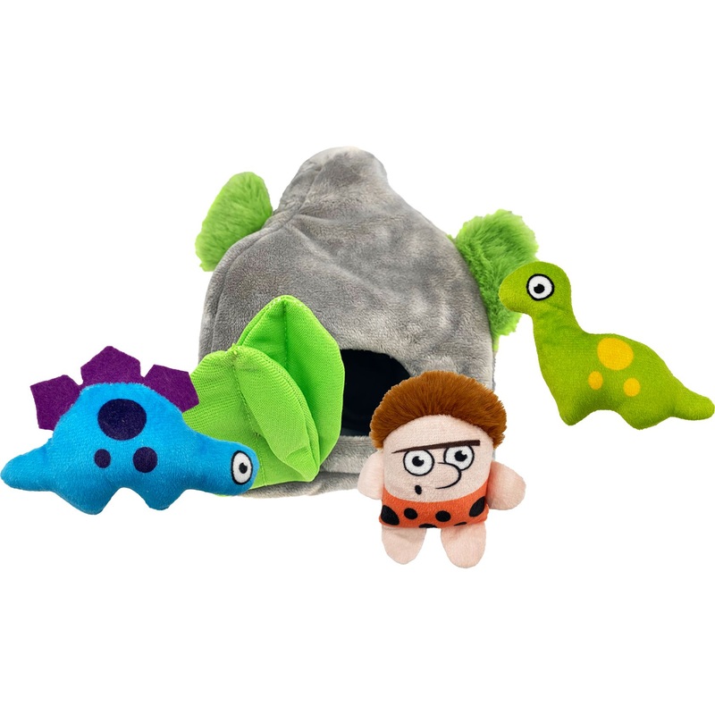Hem and Boo Rock Cave with Dinosaurs