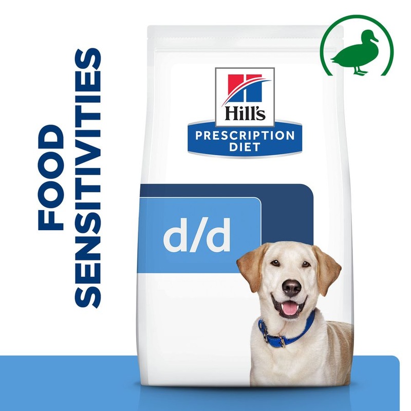 Hill's Prescription Diet d/d Food Sensitivities Dry Dog Food with Duck & Rice 4kg