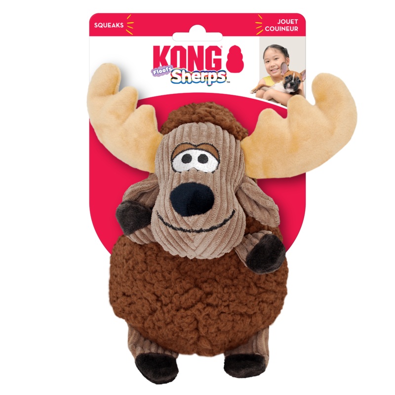 KONG Sherps Floofs Moose Medium