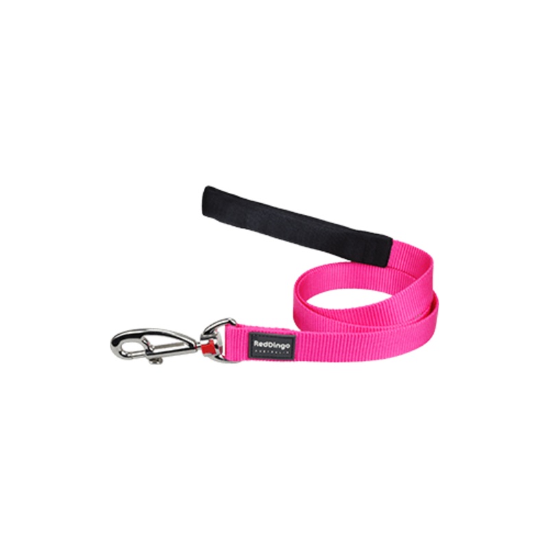 Red Dingo Classic Hot Pink Dog Lead