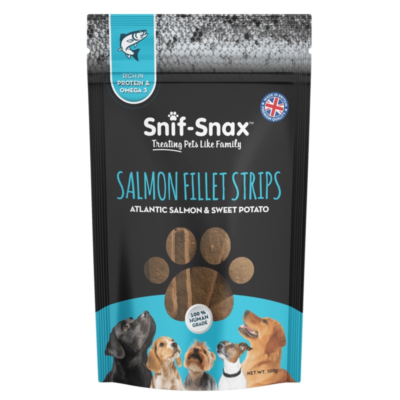 Snif-Snax Salmon Fillet Strips