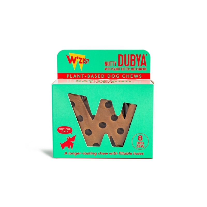 W'ZIS Nutty Dubya Long Lasting Chews - 8 Chew Box