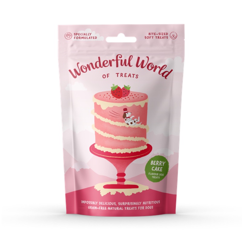 Wonderful World ofTreats Berry Cake