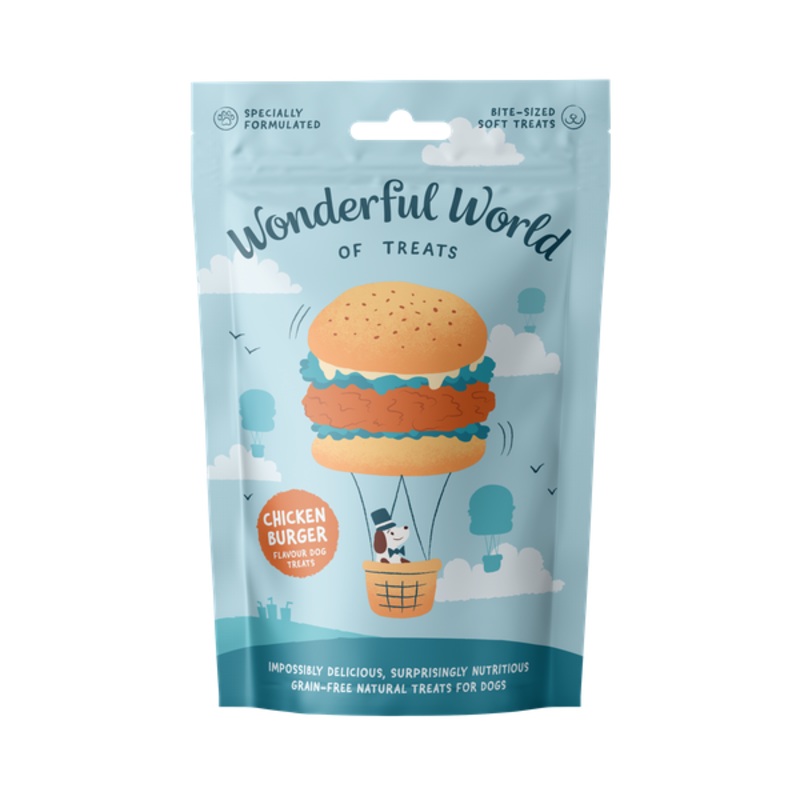 Wonderful World ofTreats Chicken Burger