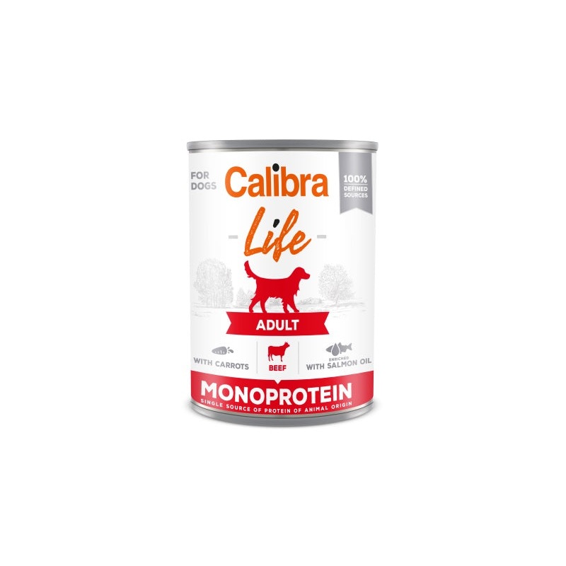 Calibra Dog Life Can Adult Beef & Carrots