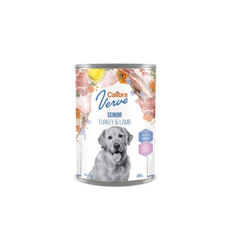 Calibra Dog Verve GF Adult Senior Turkey & Lamb