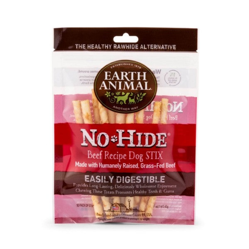 Earth Animal No Hide Beef Dog Stix