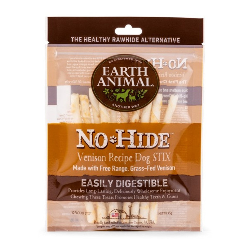 Earth Animal No Hide Venison Dog Stix