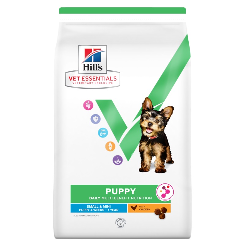 Hill's VET ESSENTIALS MULTI-BENEFIT Small & Mini Dry Puppy Food with Chicken