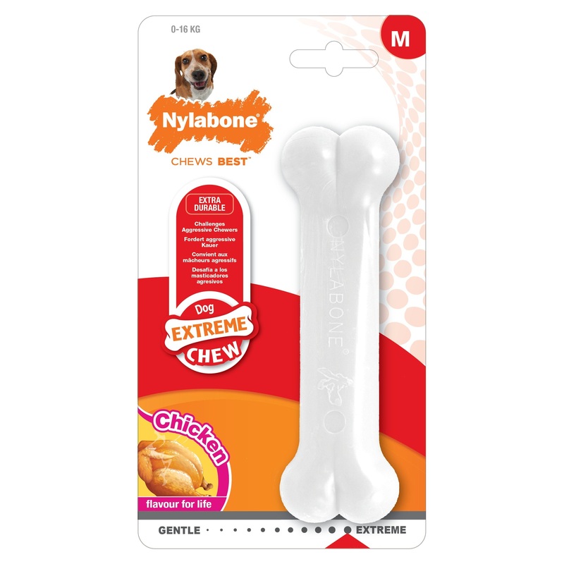 Nylabone Extreme Bone Chicken Medium