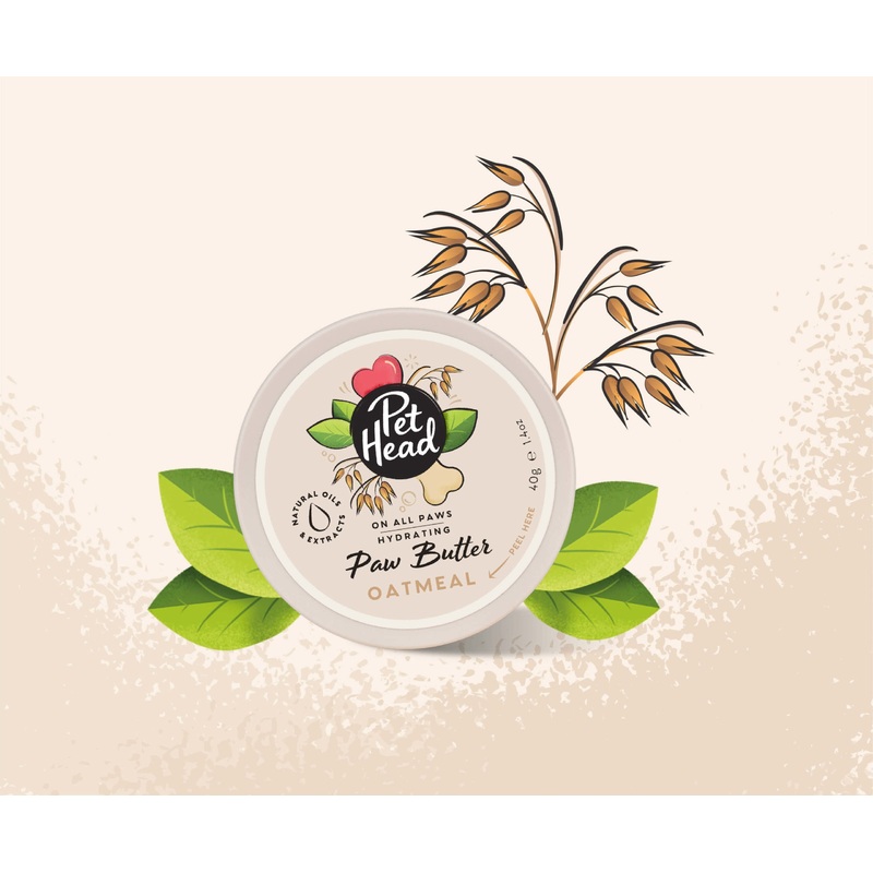 Pet Head On All Paws Paw Butter Oatmeal