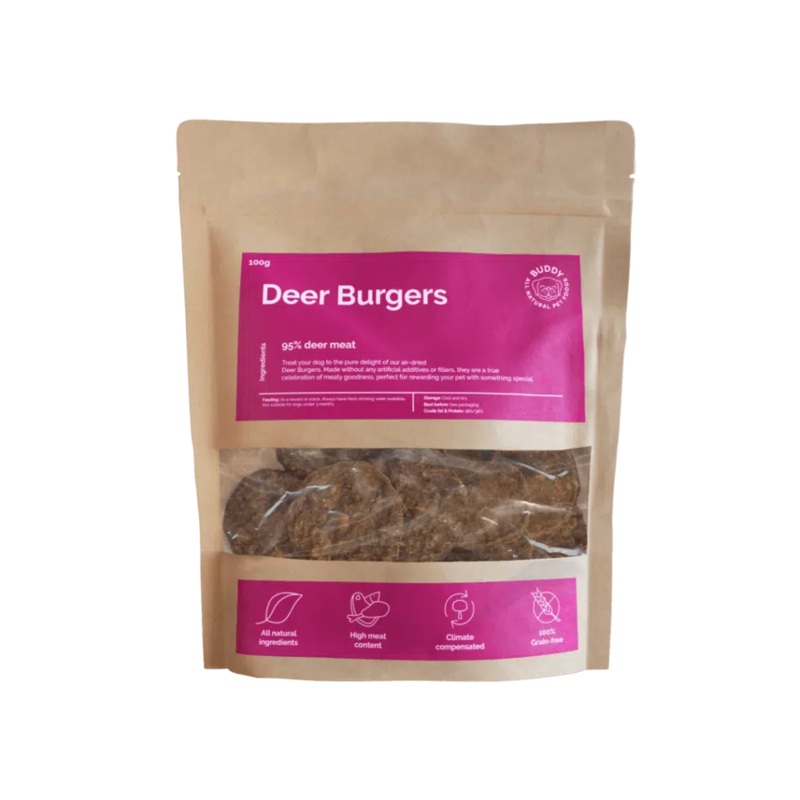 Buddy Deer Burgers 100g