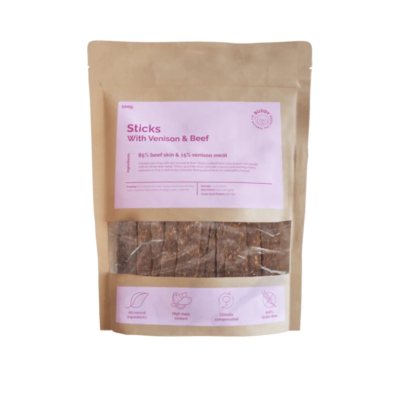 Buddy Venison Dental Chews 100g