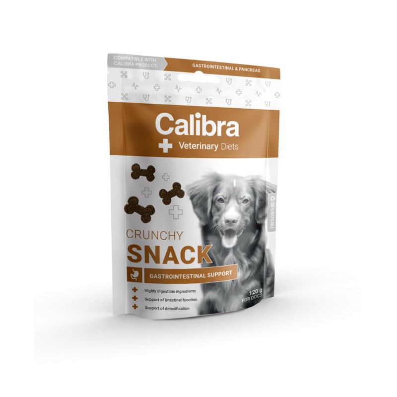 Calibra VD Dog Crunchy Snack Gastrointestinal 120g
