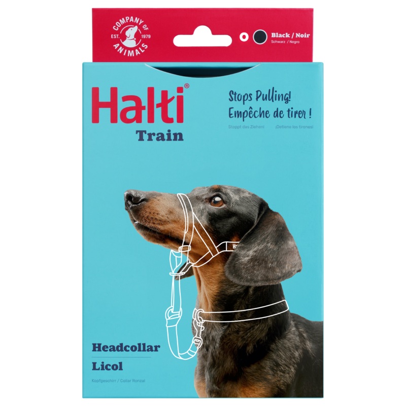 Halti Dog Headcollar Black