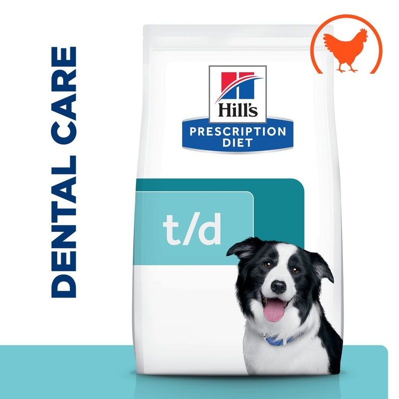 Hill's Prescription Diet t/d Dog Food with Chicken 10kg