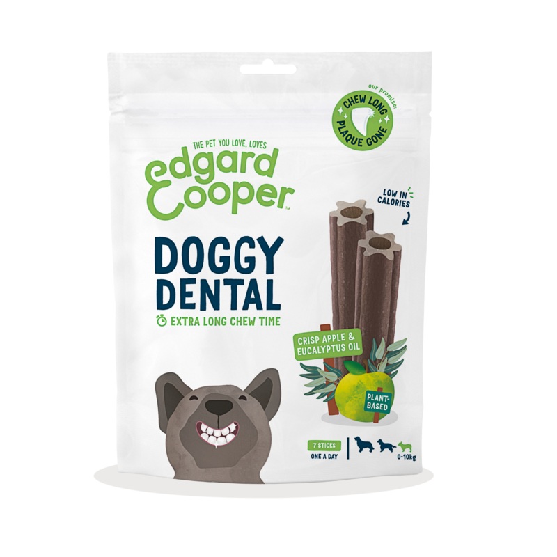 Edgard & Cooper Dog Dental Chews Apple & Eucalyptus