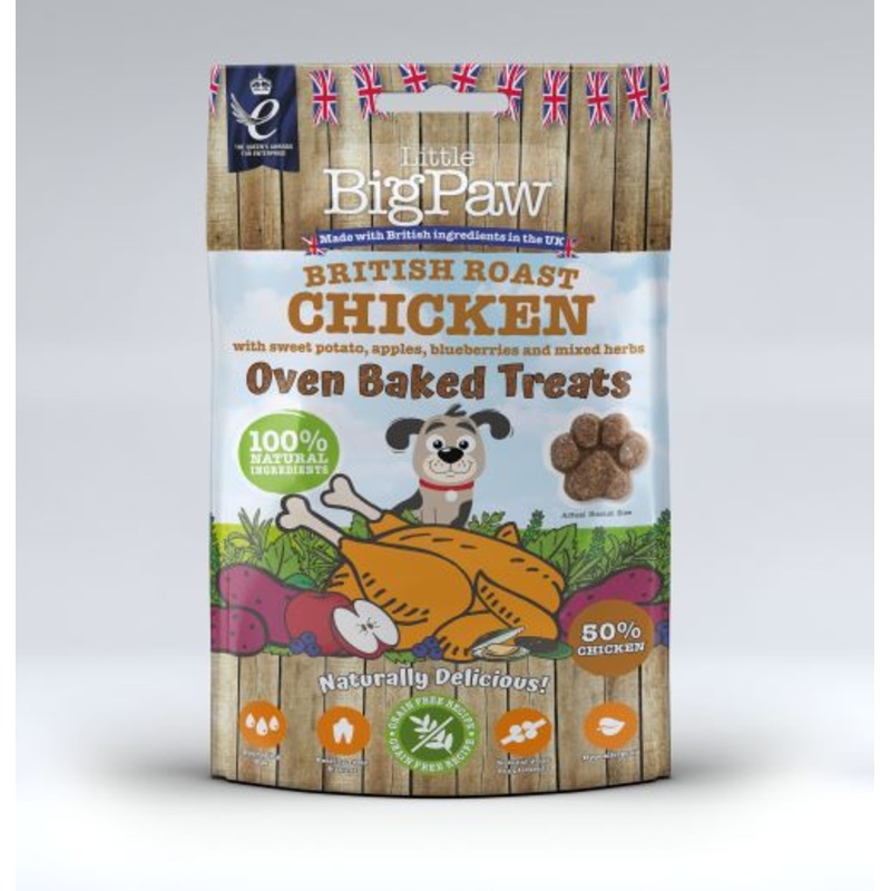 Little BigPaw British Roast Chicken Oven Baked Treats