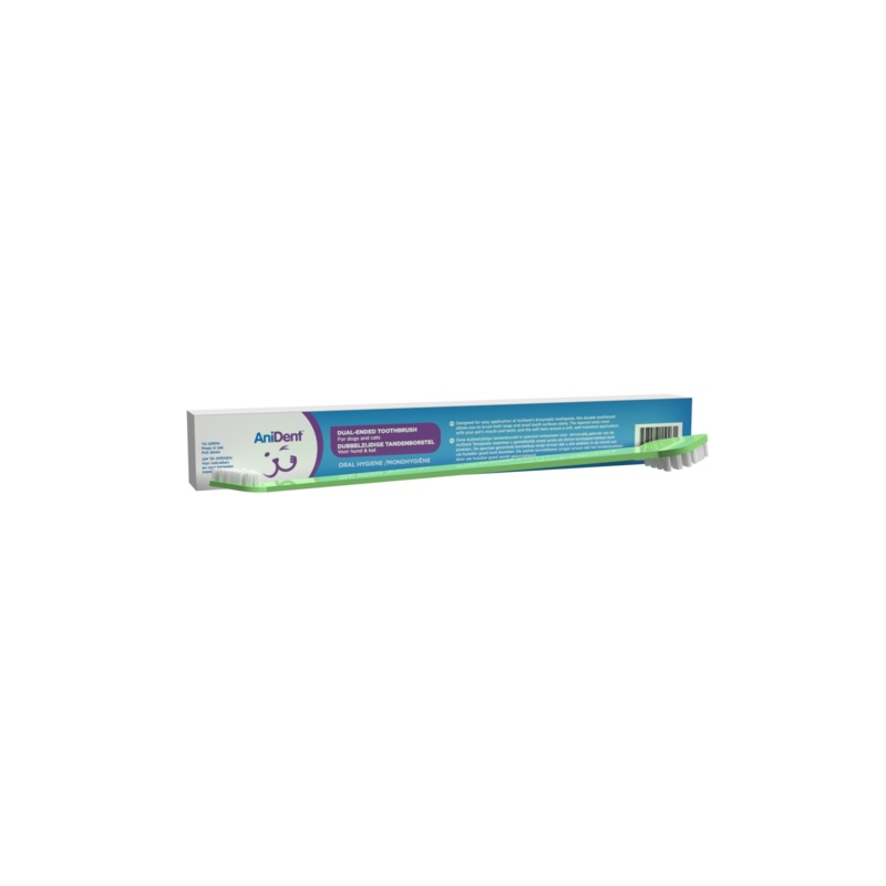 AniDent Dual-Ended Toothbrush