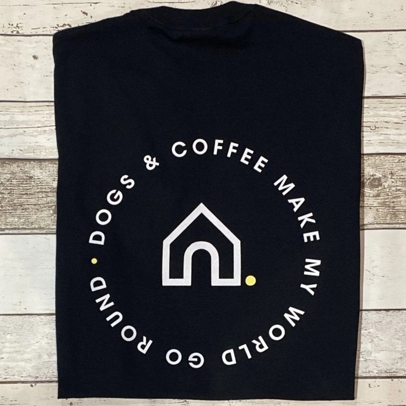 Coffee & Dogs Make My World Go Round T-Shirt