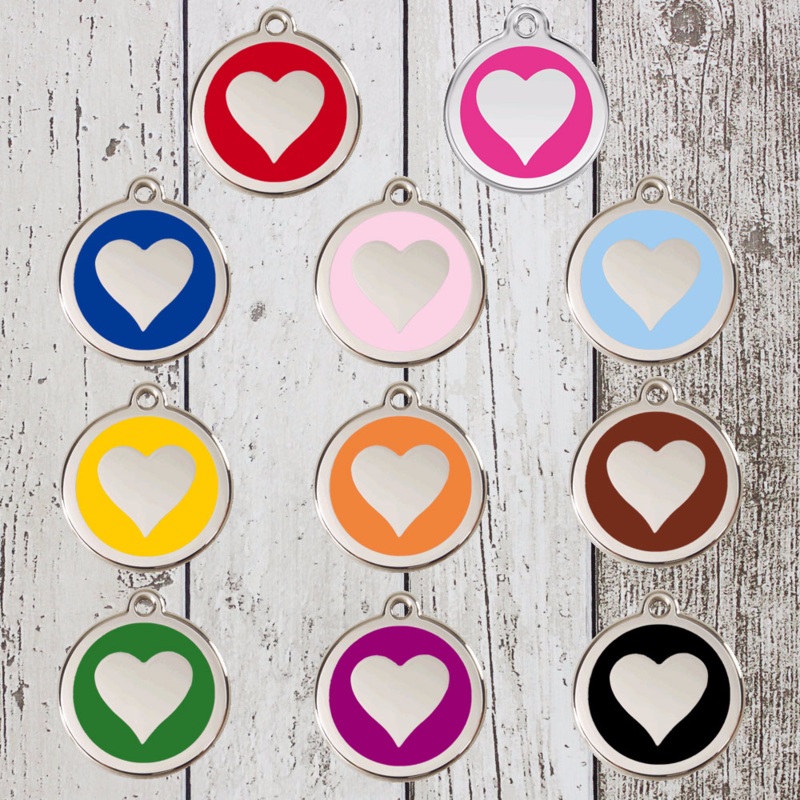 Heart ID Tag