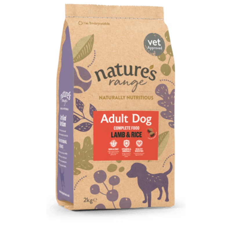 Nature's Range Adult Dog Lamb & Rice Diet