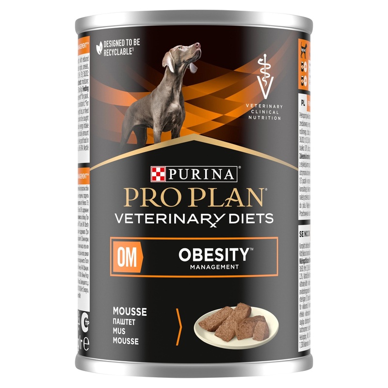 PURINA PRO PLAN Veterinary Diets - Canine OM Obesity Management - Mousse