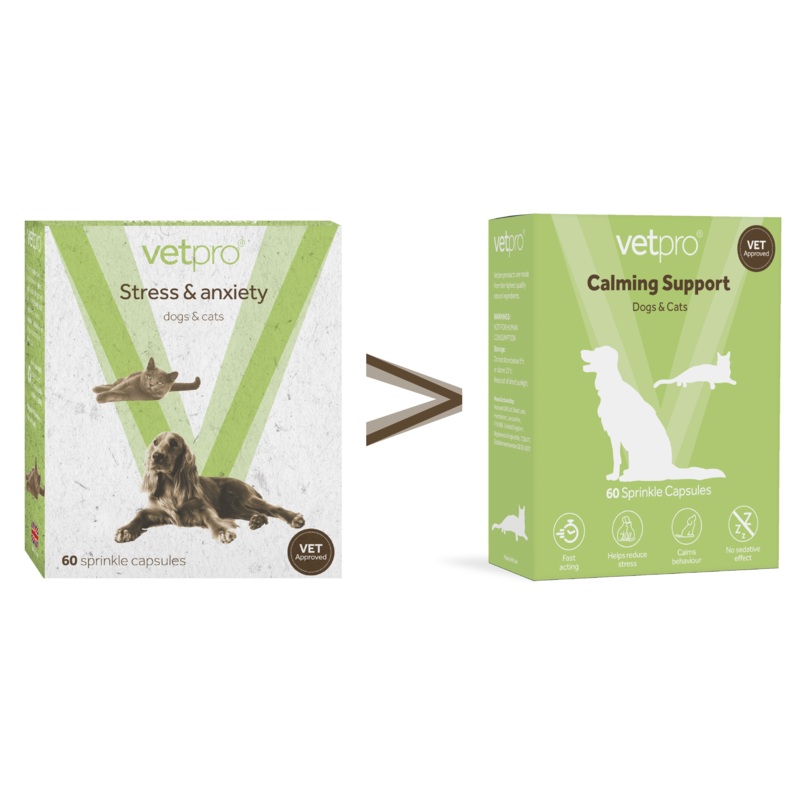 Vetpro Stress & Anxiety - 15 capsules