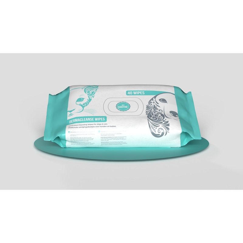 VetSoothe Dermacleanse Wipes