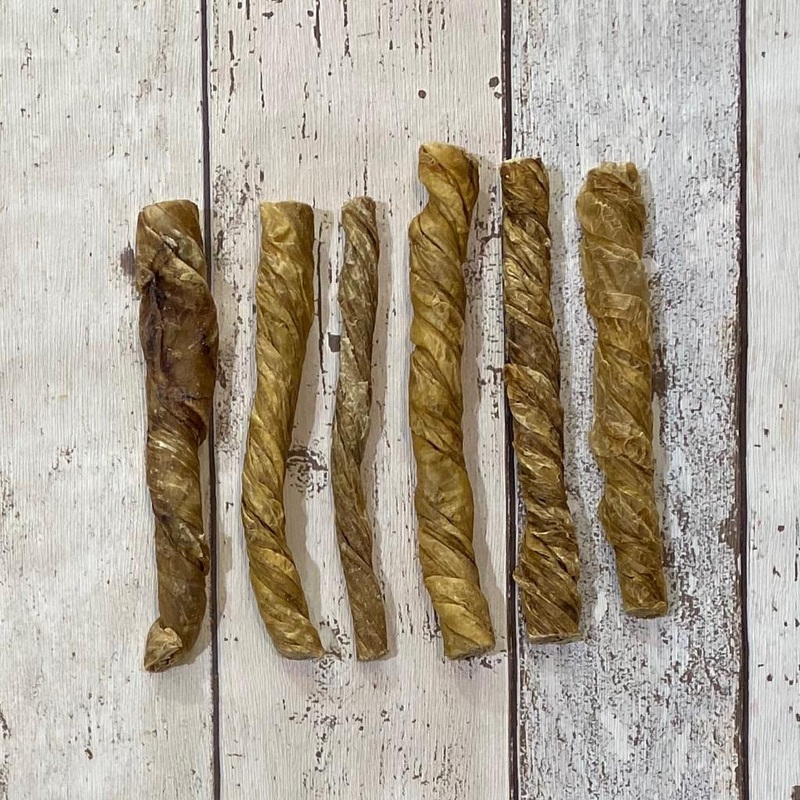 Beef Bladder Twists