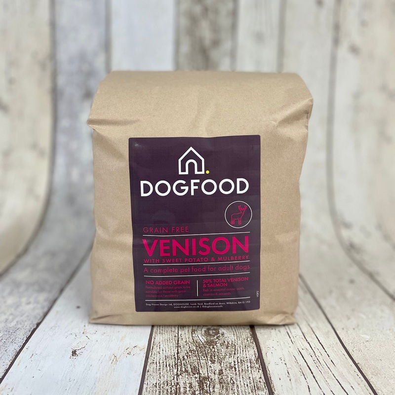 DOGFOOD Grain Free Venison for Adult Dogs